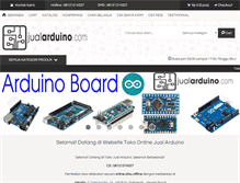 Tablet Screenshot of jualarduino.com